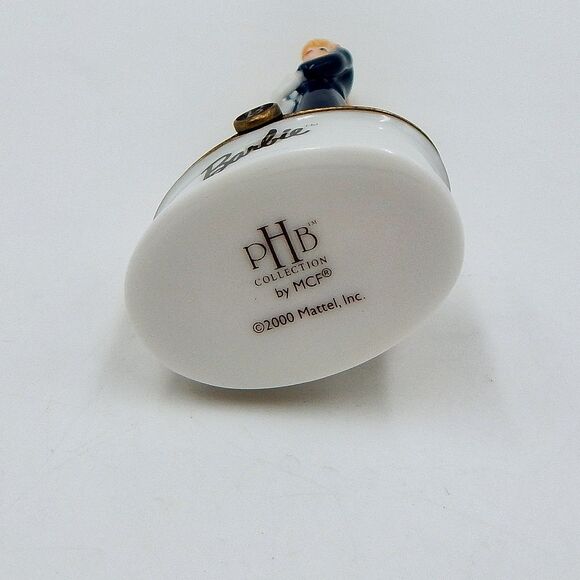 Commuter Barbie (1959-1960) Trinket Hinge Box 2000 Shoes Midwest Of Cannon Falls - Picture 5 of 9